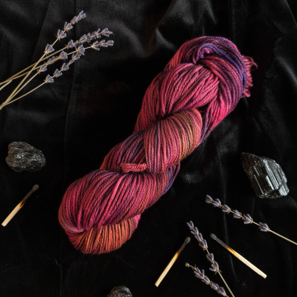 Mabon Wine — Velvet Flat Lay