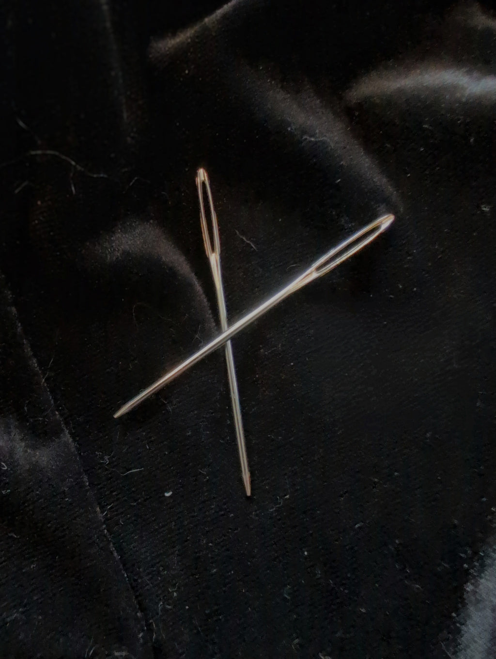 Steel Yarn Needles — Set of 2 | Witchy Fiber Arts Notions